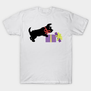 Terrier dog with Gift T-Shirt